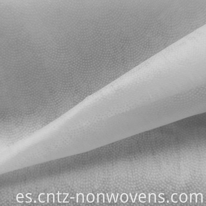 Gaoxin fábrica suministro 100% poliéster impermeable fusible no tejido interlinición